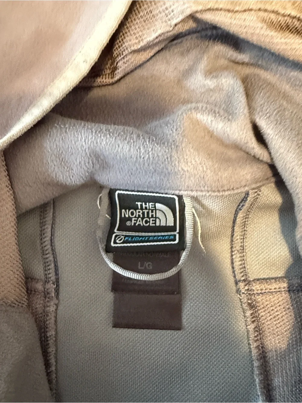 The North Face colorblock softshell
